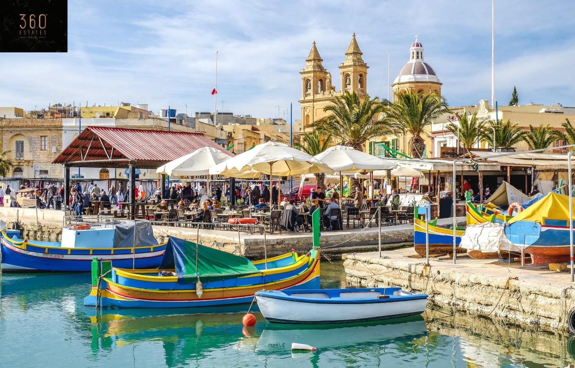 Beautiful 3Br Home With Private Balcony With Wifi & Ac By 360 Estates Marsaxlokk Exterior foto