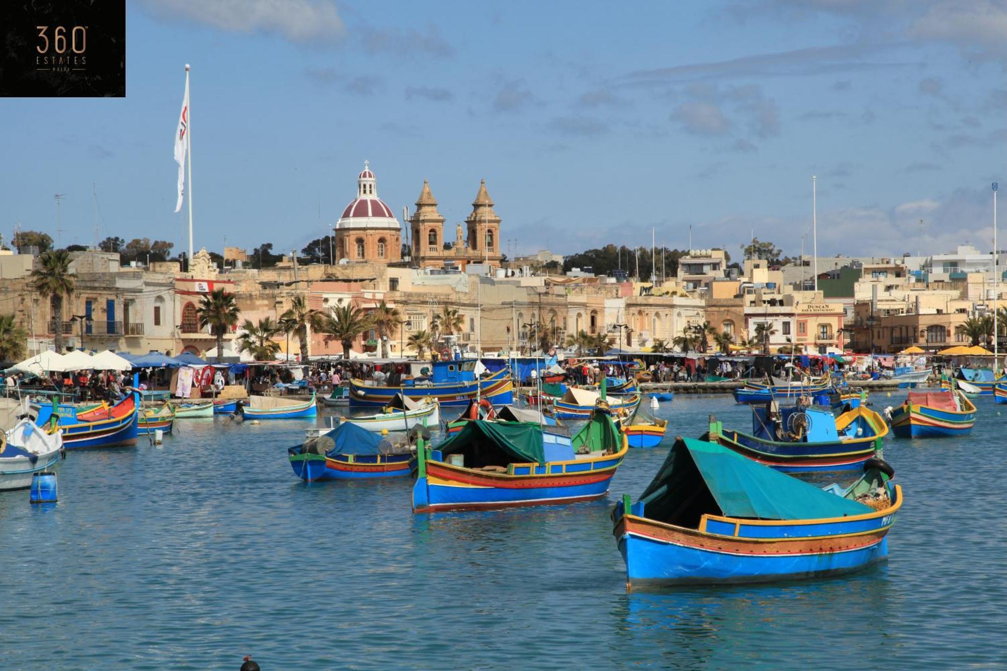 Beautiful 3Br Home With Private Balcony With Wifi & Ac By 360 Estates Marsaxlokk Exterior foto