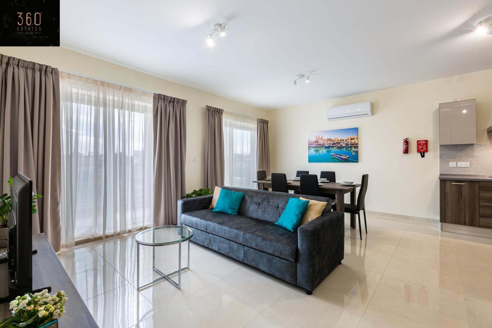 Beautiful 3Br Home With Private Balcony With Wifi & Ac By 360 Estates Marsaxlokk Exterior foto