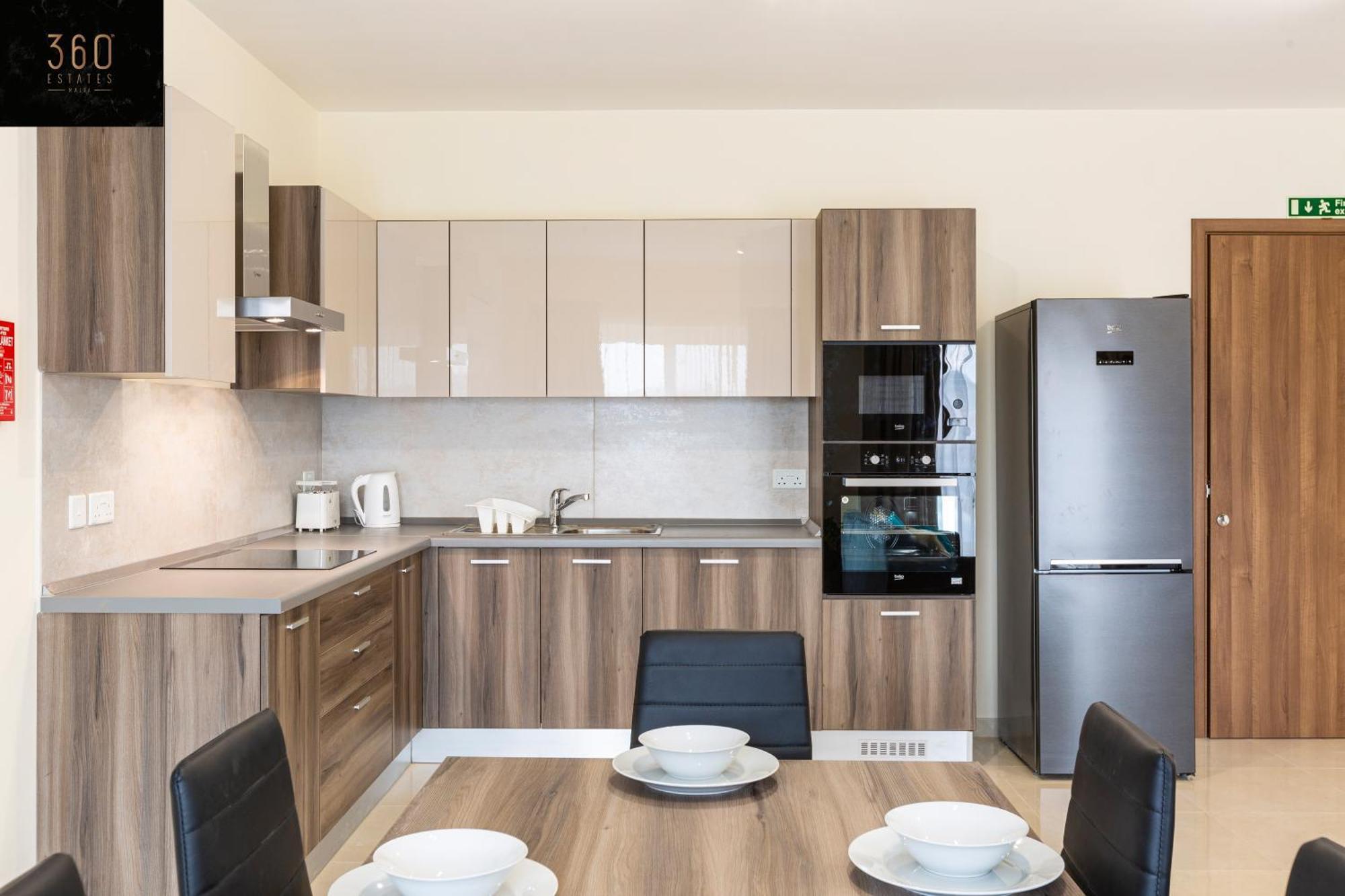 Beautiful 3Br Home With Private Balcony With Wifi & Ac By 360 Estates Marsaxlokk Exterior foto