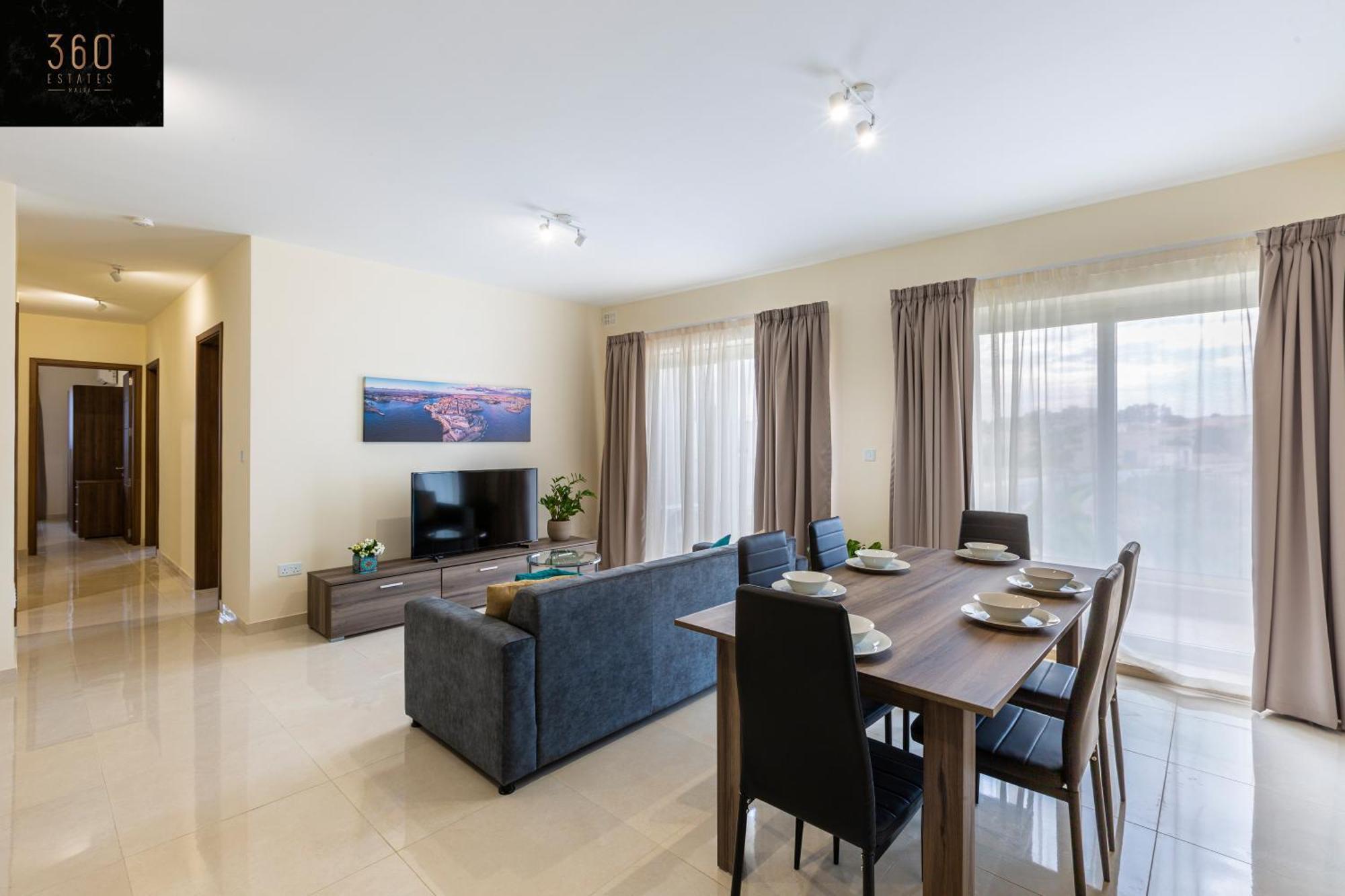 Beautiful 3Br Home With Private Balcony With Wifi & Ac By 360 Estates Marsaxlokk Exterior foto